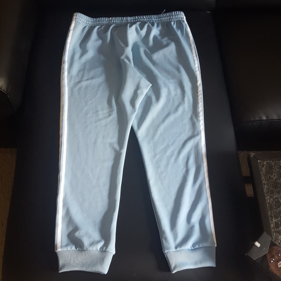 adidas ash blue track pants